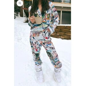 SHOW ME YOUR MUMU Pajama Set size Medium Comfy Winter Holiday